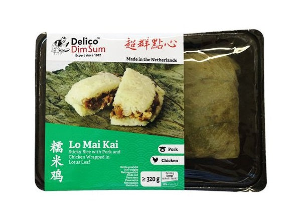 （伦敦外拍冷冻包装费！）冷冻超群糯米鸡2个装 DELICO Lo Mai Kai