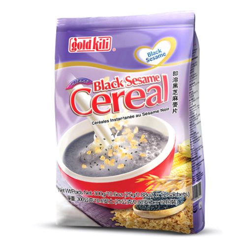 我们国人爱吃的中式黑芝麻麦片 GK Sesame Cereal