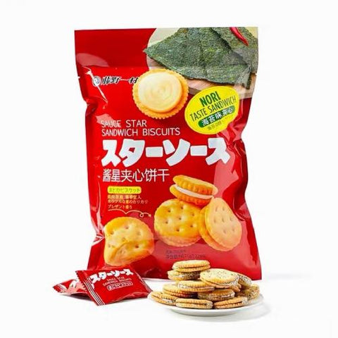 藤野一村醬星夾心饼干 FI Sauce Star Sandwich Biscuits