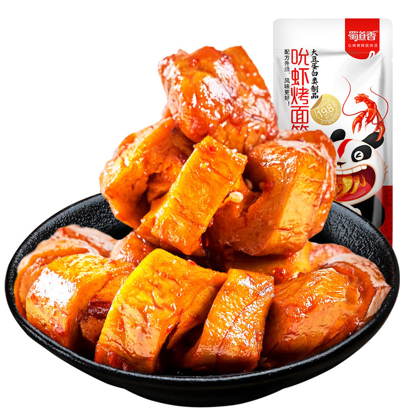 蜀道香吮虾烤面筋小龙虾味 SDX Gluten Strips Artificial Lobster Flav.