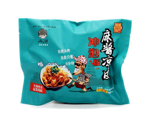 北小西冲泡袋装麻酱凉皮 BXX Starch Noodle Sesame