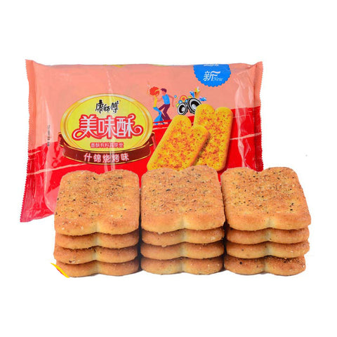 康师傅美味酥饼干什锦烧烤味 KSF Salty Crisp Biscuit - Barbecue Flavor